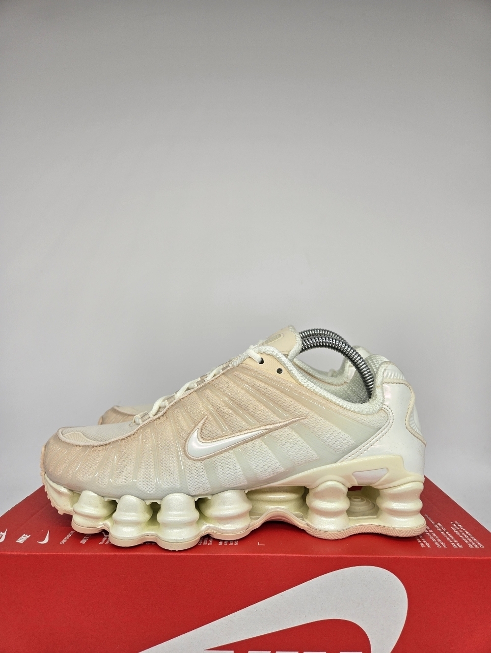 Nike Women's Shox TL IH5075-219 Pearl White Particle Pink Shoes Size 7.5